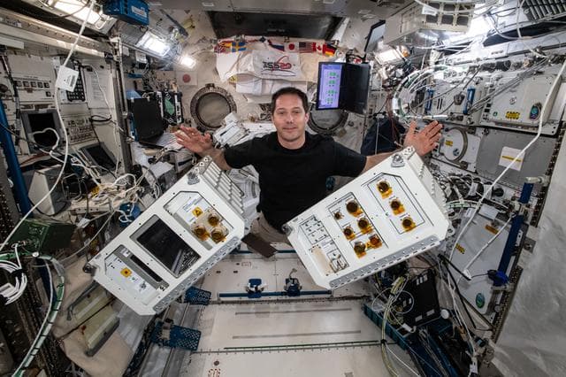 NASA image: DECLIC Instrument Installation
