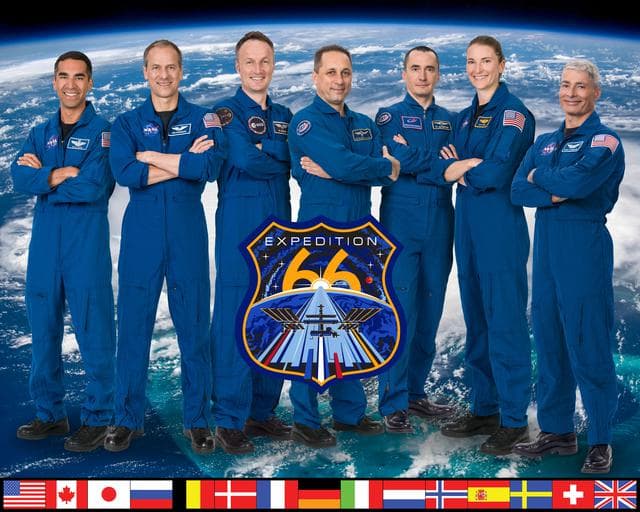 NASA image: ISS Crew 3 Patch FINAL 3-15-21 patchonly trueblack