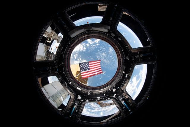NASA image: American Flag
