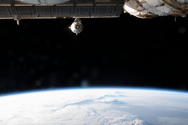 NASA image: The SpaceX Crew Dragon Endeavour relocates to a new port