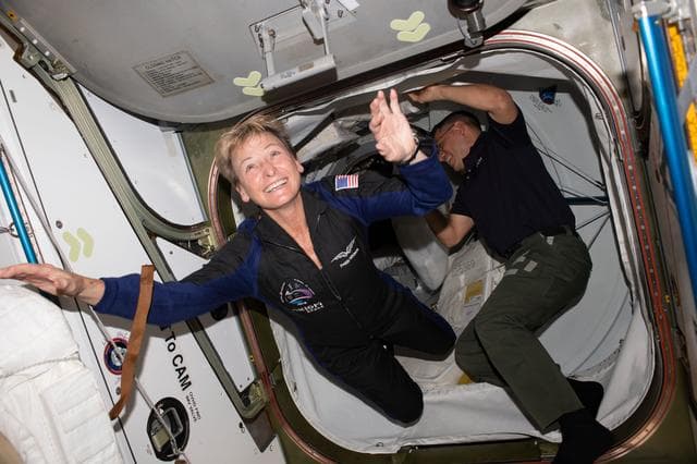 NASA image: AX-2 Dragon Crew Members Arrival