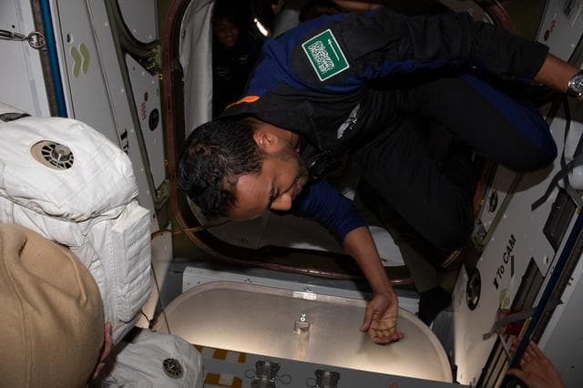 NASA image: AX-2 Dragon Crew Members Arrival