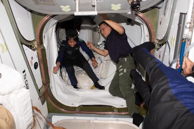 NASA image: AX-2 Dragon Crew Members Arrival