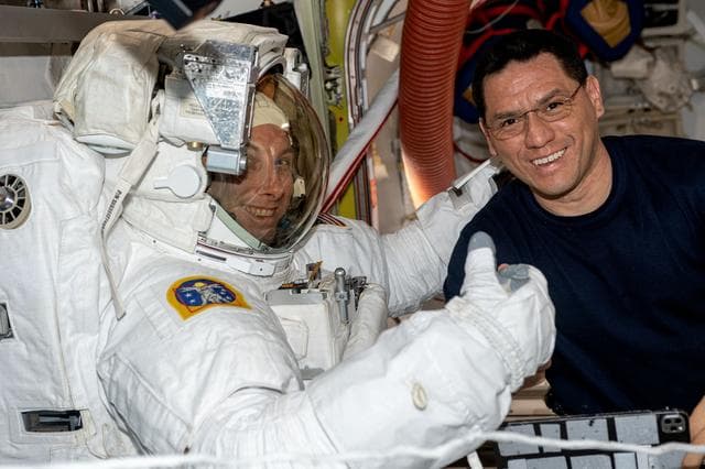NASA image: EVA EMU OFV EV