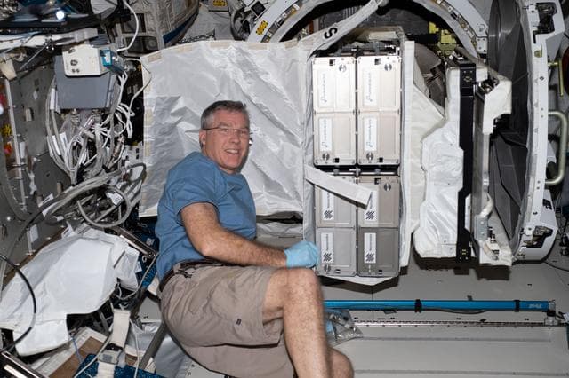 NASA image: Nanoracks Cubesat Deployer Installation