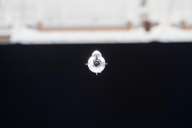 NASA image: Dragon Endurance Approaches Station with Crew-7 Aboard