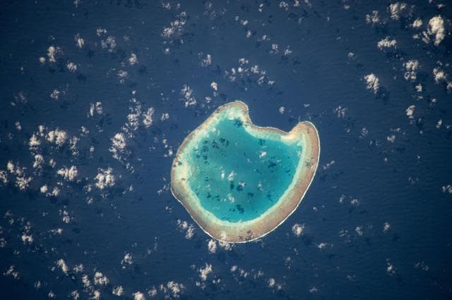 NASA image: Bassas da India Atoll