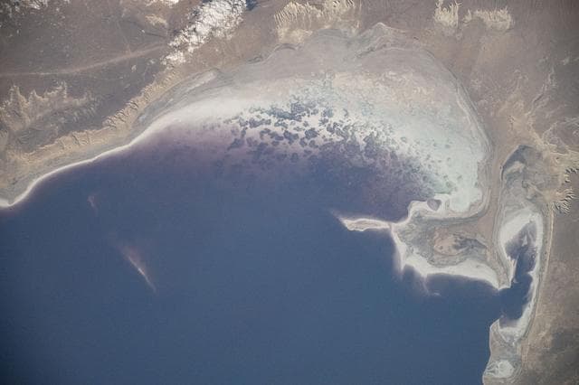 NASA image: The Garabogazköl Basin