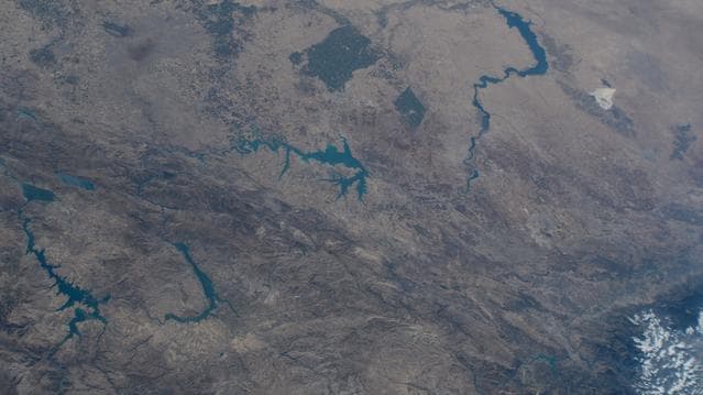 NASA image: Lakes in Syria and Turkiye