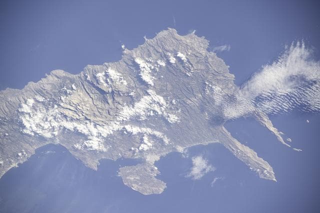 NASA image: The Greek Island, Crete