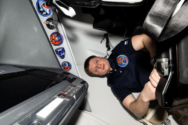 NASA image: Roscosmos cosmonaut Alexander Grebenkin