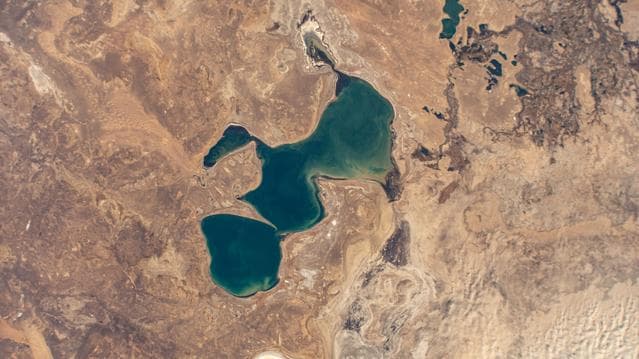NASA image: Kazakhstan's North Aral Sea