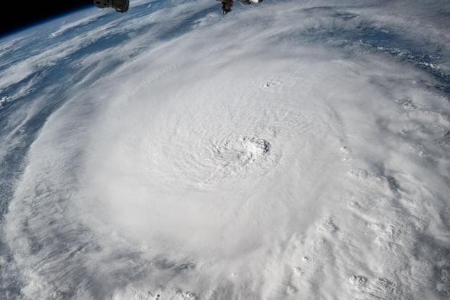 NASA image: Hurricane Milton is pictured in the Gulf of Mexico