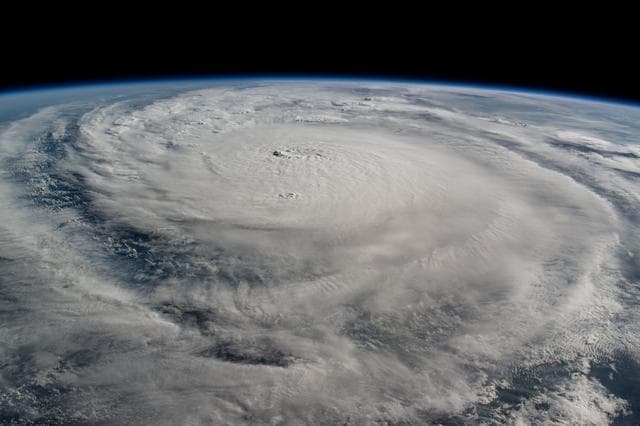 NASA image: Hurricane Milton is pictured in the Gulf of Mexico