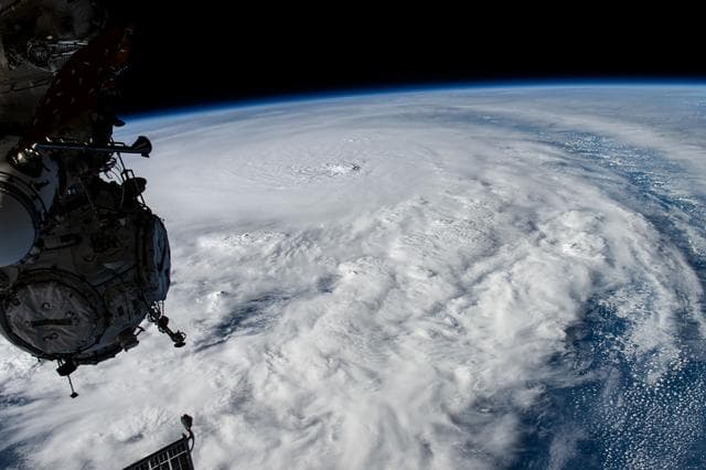 NASA image: Hurricane Milton is pictured in the Gulf of Mexico