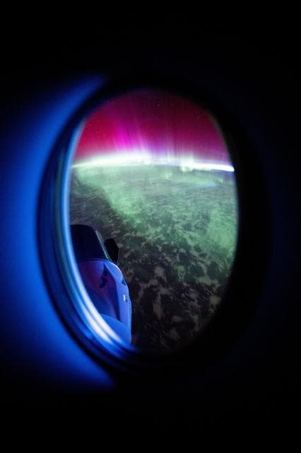NASA image: Auroras move through Earth's atmosphere