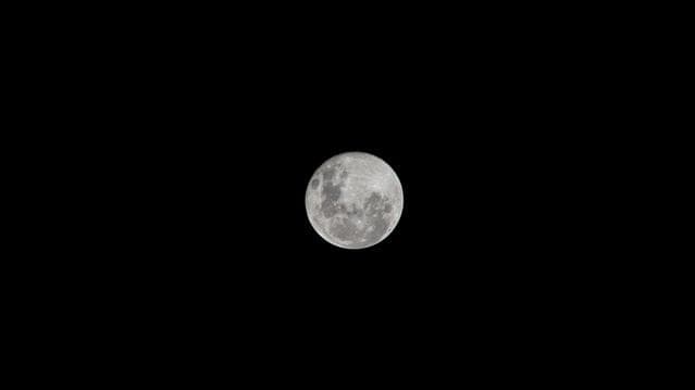 NASA image: October's Full Moon
