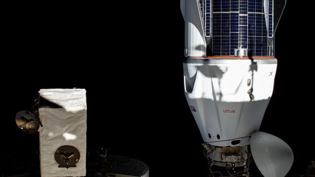 NASA image: The SpaceX Dragon Freedom spacecraft