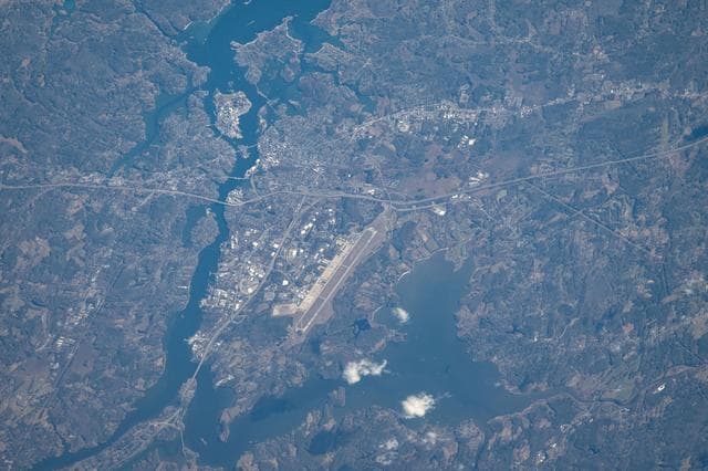 NASA image: Portsmouth International Airport in New Hampshire