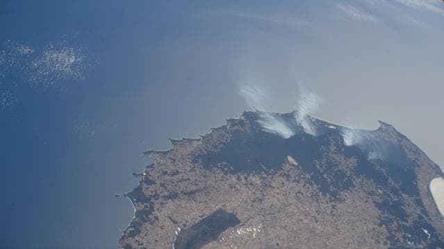 NASA image: Wildfires are spotted in Australia's Mount Frankland National Park