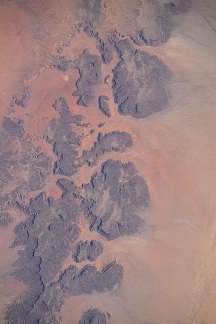 NASA image: The Ennedi Massif in Northern Chad