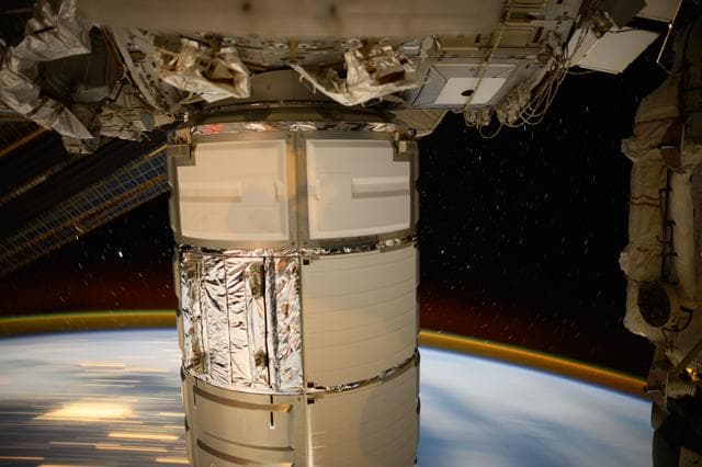 NASA image: Northrop Grumman's Cygnus space freighte