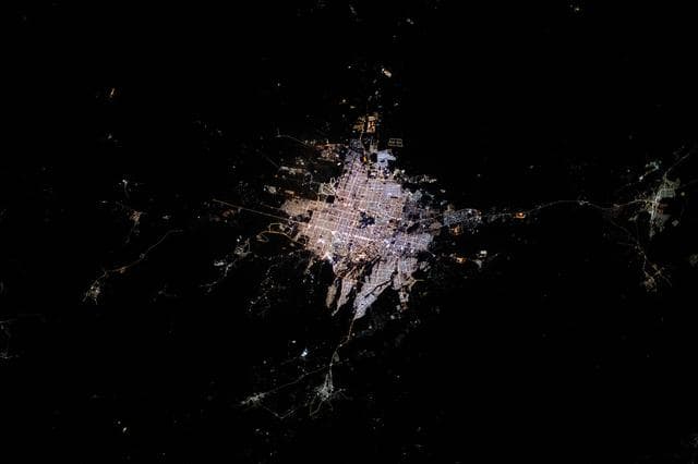 NASA image:  Riyadh, Saudi Arabia, the desert nation's capital and largest city