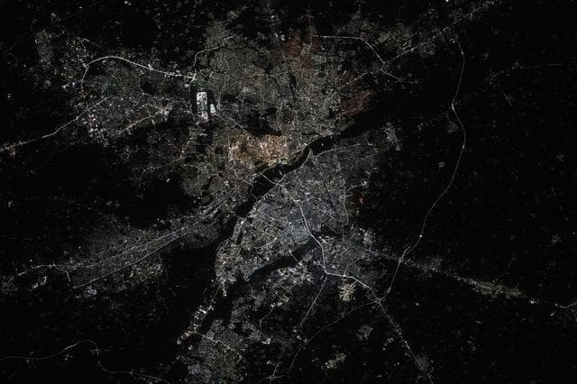 NASA image: The New Capital Territory of Dehli