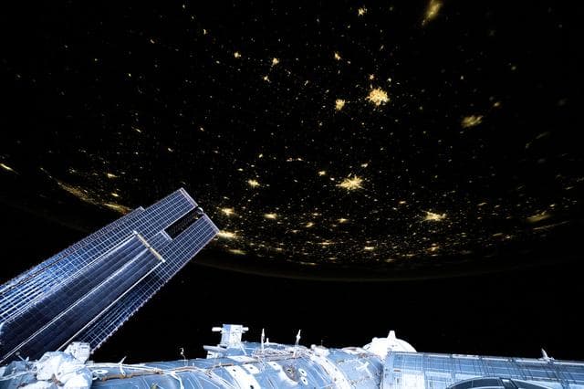NASA image: City lights dot the U.S. landscape