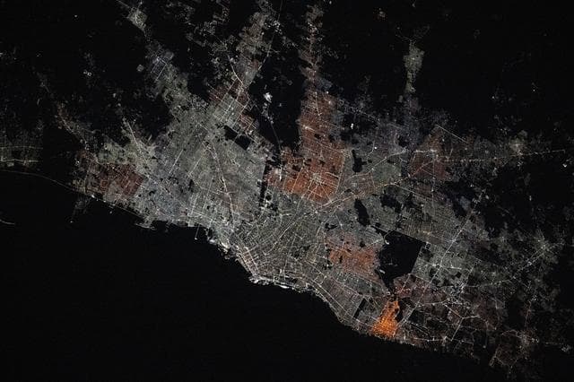 NASA image: Buenos Aires, Argentina, the South American nation's largest city