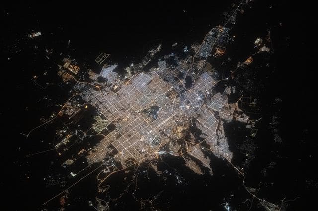 NASA image: Riyadh, Saudi Arabia, the Middle Eastern nation's capital and largest city