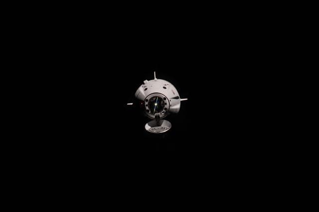 NASA image: The SpaceX Dragon spacecraft carrying Axiom Mission 4 approaches the International Space Station