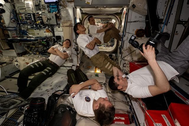 NASA image: Expedition 73 awaits the Axiom Mission 4 crew