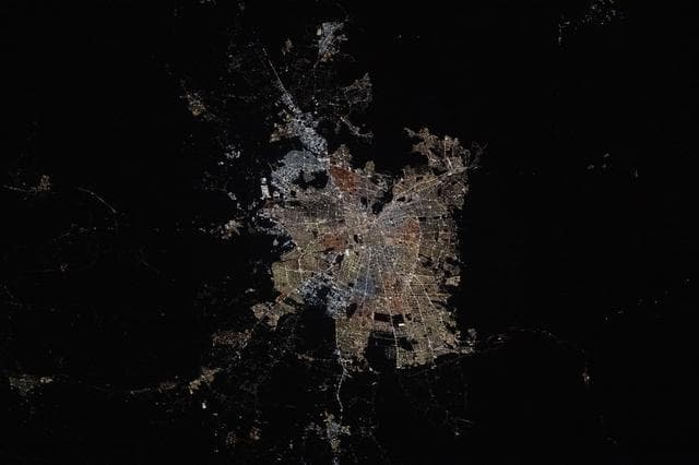 NASA image: Santiago, Chile, the South American nation's capital and largest city