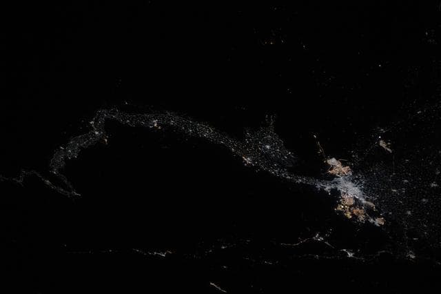 NASA image: Egypt’s Nile River stretches from Luxor to Cairo
