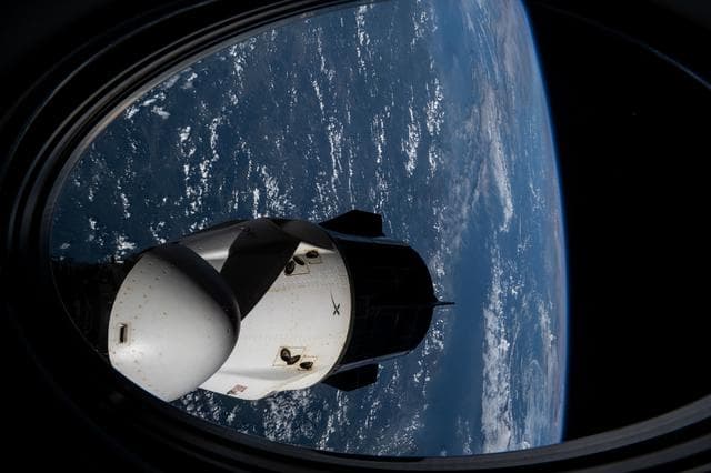 NASA image: From one Dragon to another