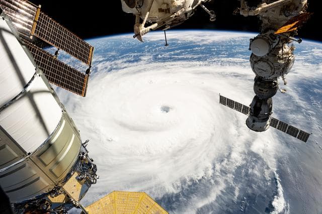 NASA image: Typhoon Neoguri with its well-defined eye in the Pacific Ocean