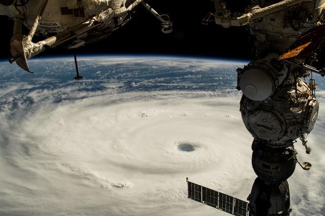 NASA image: Typhoon Neoguri with its well-defined eye in the Pacific Ocean