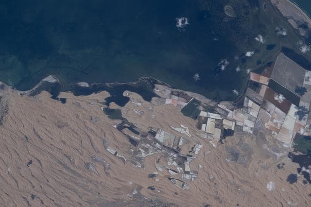 NASA image: The Zaranik Protectorate nature preserve in Egypt's North Sinai region