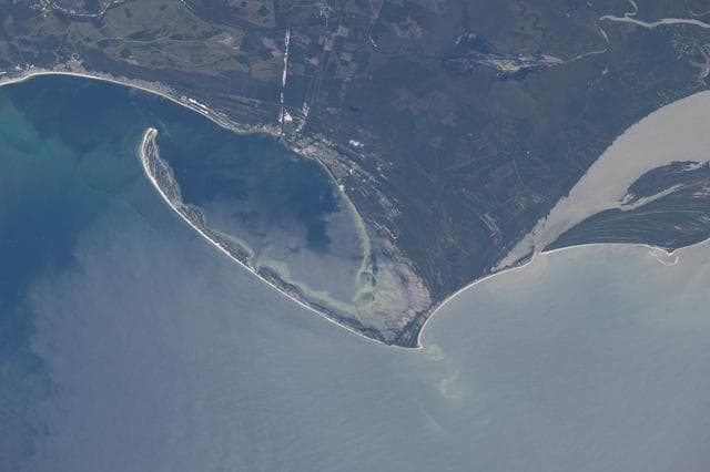 NASA image: The Florida Panhandle's Saint Joseph Bay and Saint Vincent Sound