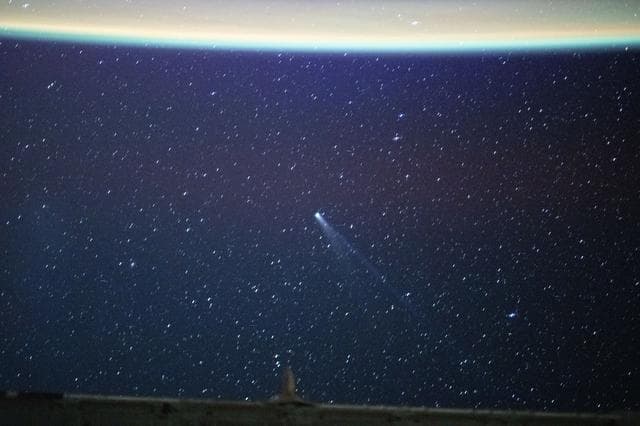 NASA image: Comet Lemmon appears approximately 55.4 million miles from Earth