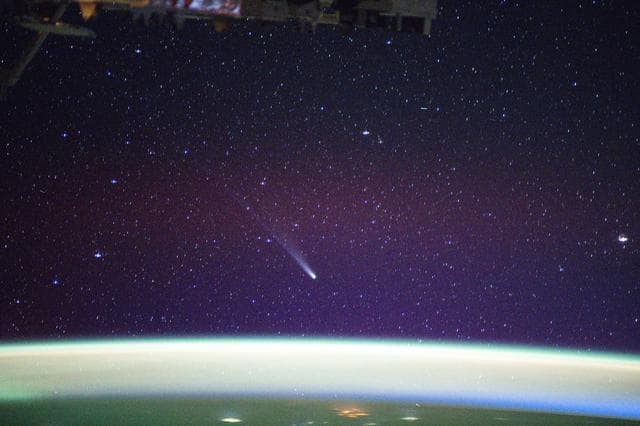 NASA image: Comet Lemmon is pictured about 57.6 million miles away from Earth