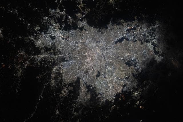 NASA image: São Paulo, Brazil, home to a metropolitan population of about 23 million