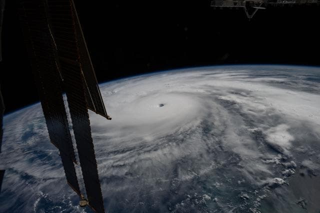 NASA image: Category 5 Hurricane Melissa is pictured in the Caribbean Sea
