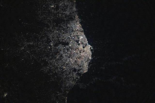 NASA image: Tripoli, Libya—on the Mediterranean Sea coast