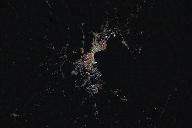 NASA image: Thessaloniki, Greece—on the Thermaic Gulf