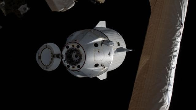 NASA image: The SpaceX Dragon  departs the International Space Station
