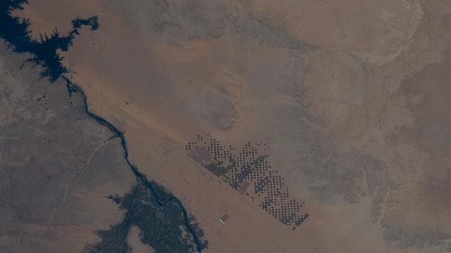 NASA image: Egypt’s Nile River turns into Lake Nasser at the Aswan High Dam