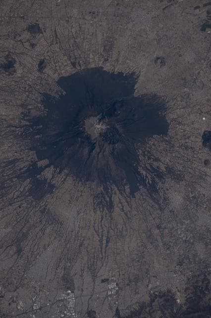 NASA image: La Malinche Volcano, east of Mexico City