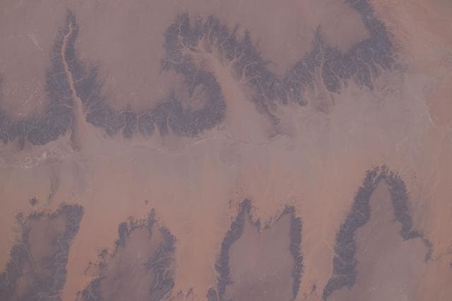 NASA image: A portion of the Sahara in the Agadez Region of northeastern Niger